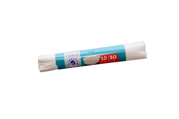 TRASH BAG WHITE 20 ROLLS
