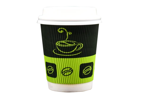 CUP14 - 8 OZ RIPPLE PAPER CUP 20X25